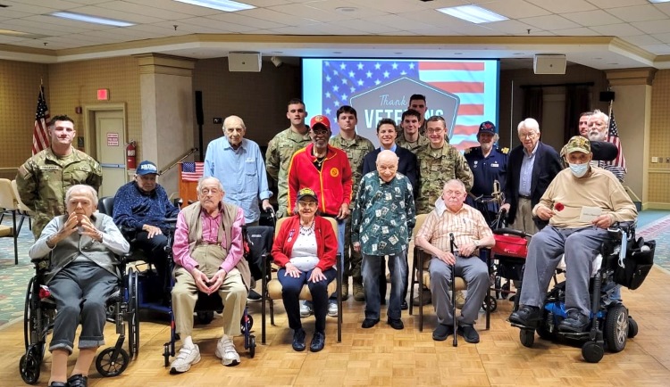 Fountain View Veterans & ROTC Cadets
